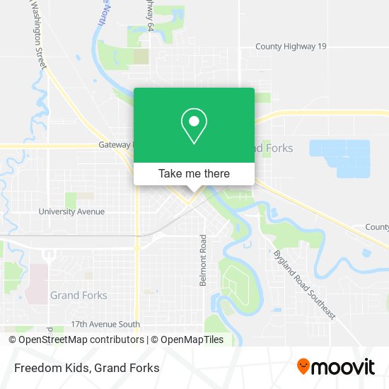 Freedom Kids map