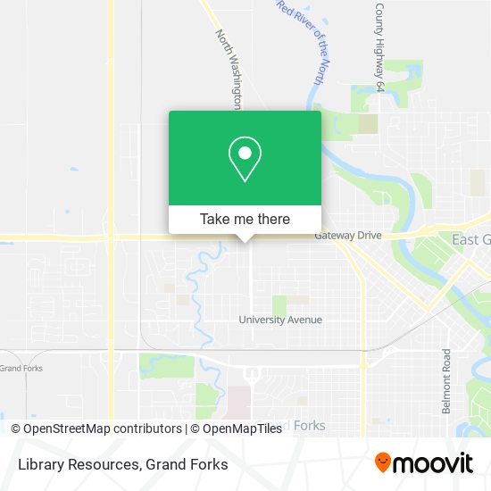 Library Resources map