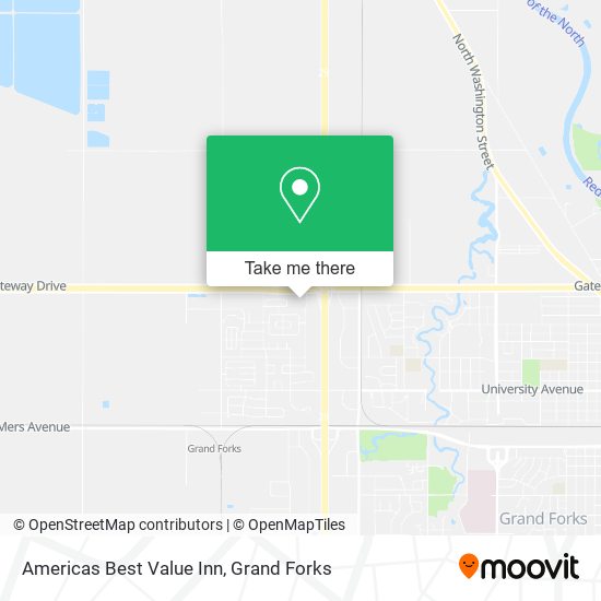 Americas Best Value Inn map