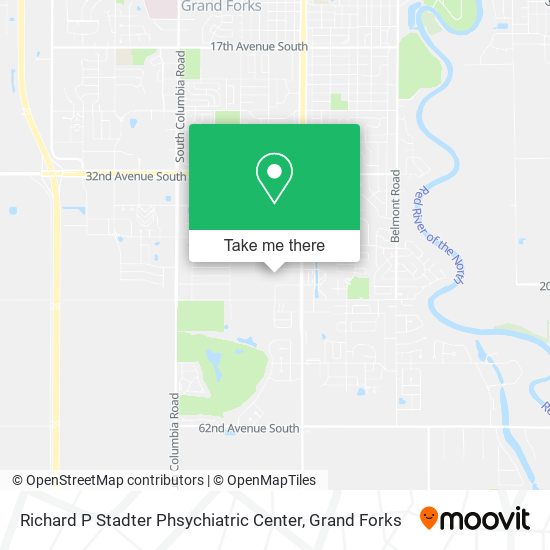 Richard P Stadter Phsychiatric Center map