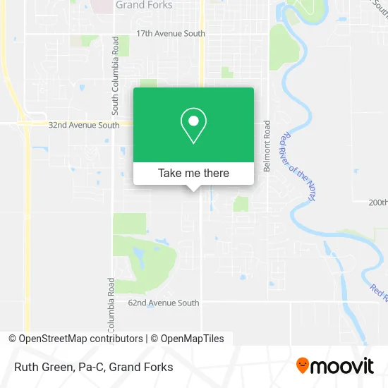 Ruth Green, Pa-C map