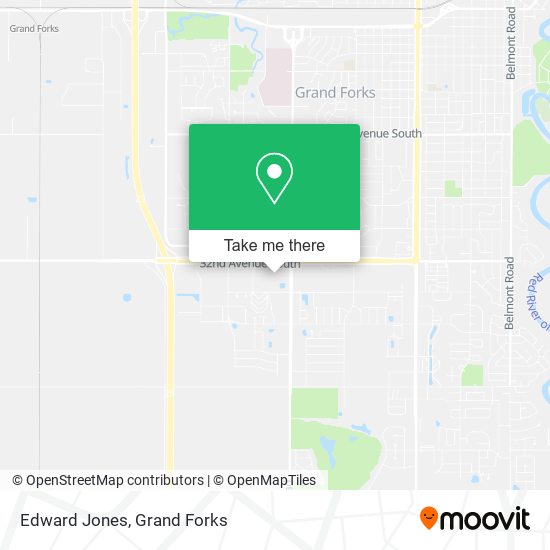 Edward Jones map