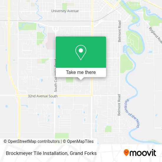 Brockmeyer Tile Installation map
