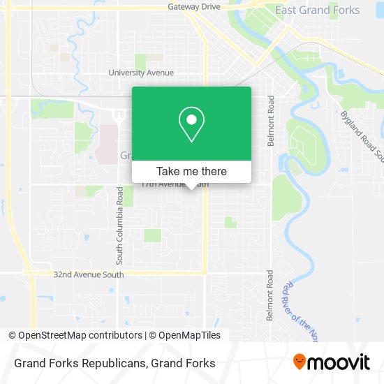 Mapa de Grand Forks Republicans