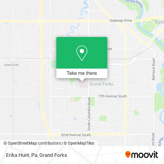 Mapa de Erika Hunt, Pa