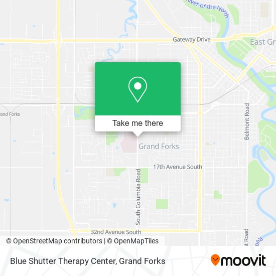 Mapa de Blue Shutter Therapy Center