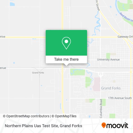 Northern Plains Uas Test Site map