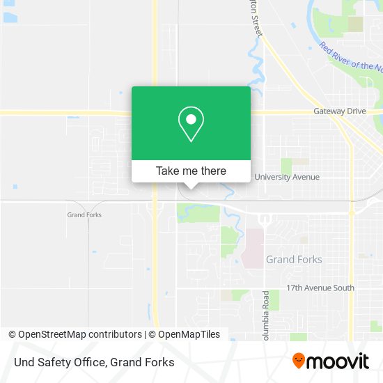 Und Safety Office map