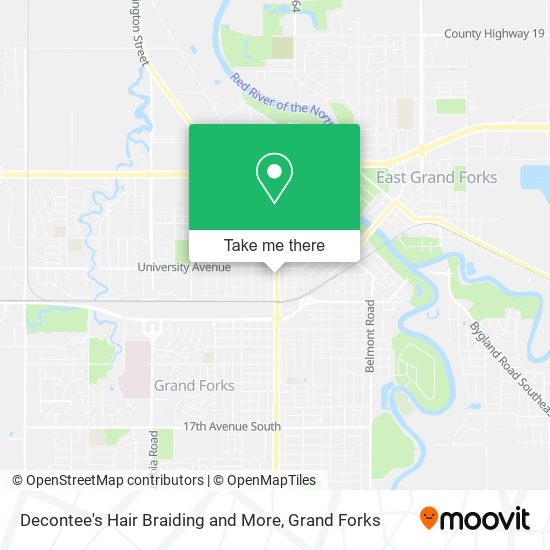 Decontee's Hair Braiding and More map