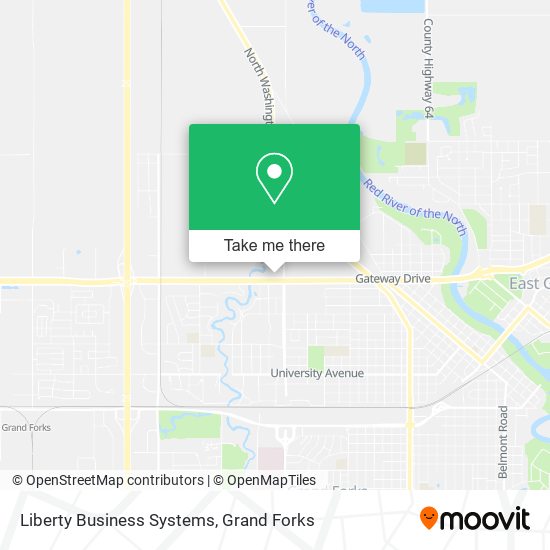 Liberty Business Systems map