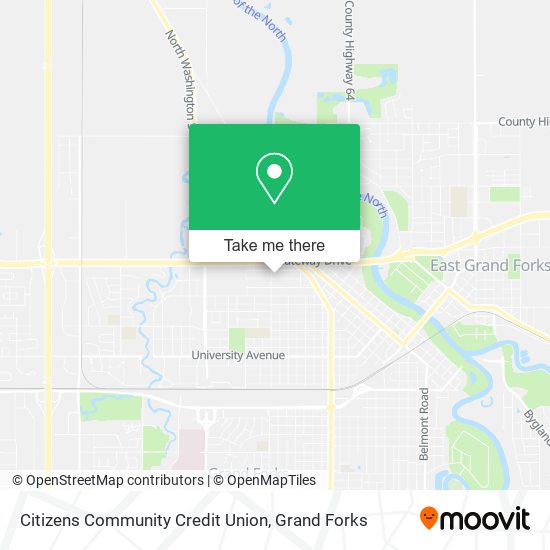 Citizens Community Credit Union map