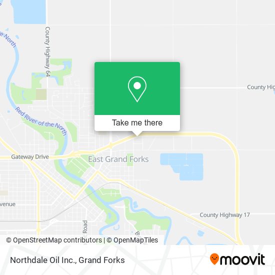 Northdale Oil Inc. map