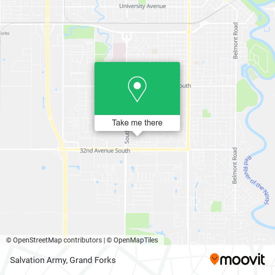 Salvation Army map