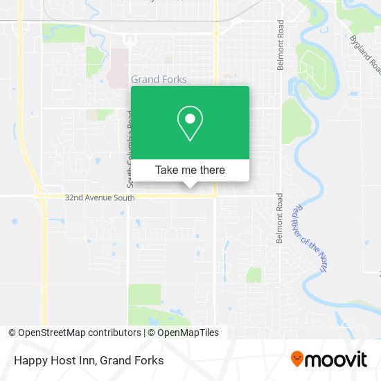 Mapa de Happy Host Inn