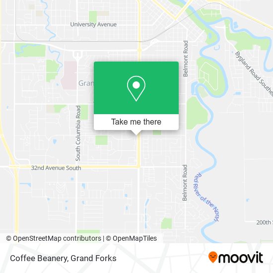 Coffee Beanery map