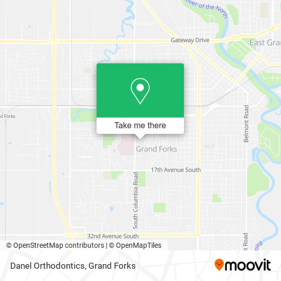 Danel Orthodontics map