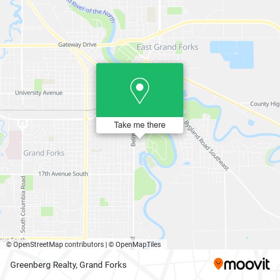 Greenberg Realty map
