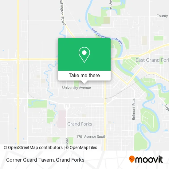 Corner Guard Tavern map