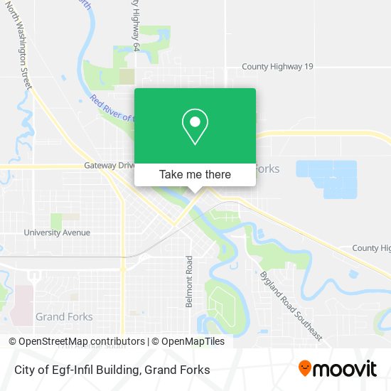 City of Egf-Infil Building map