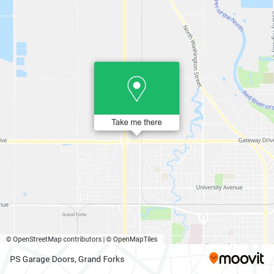 PS Garage Doors map