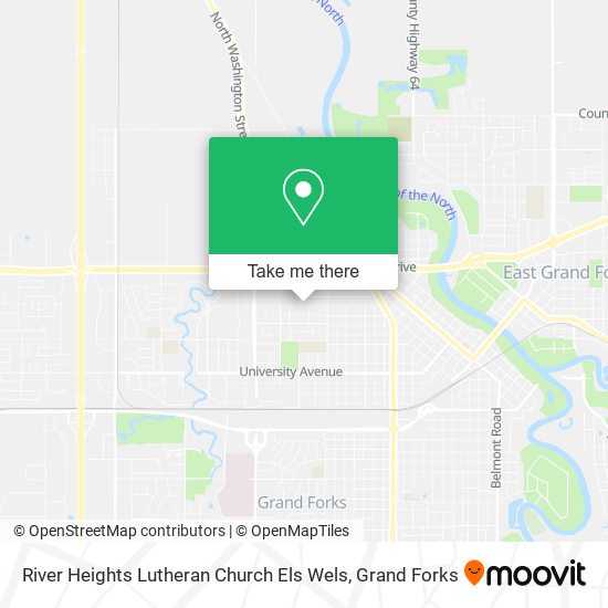 River Heights Lutheran Church Els Wels map