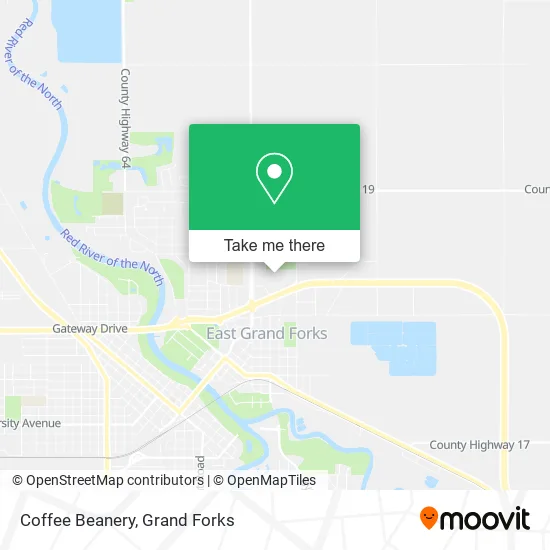 Coffee Beanery map