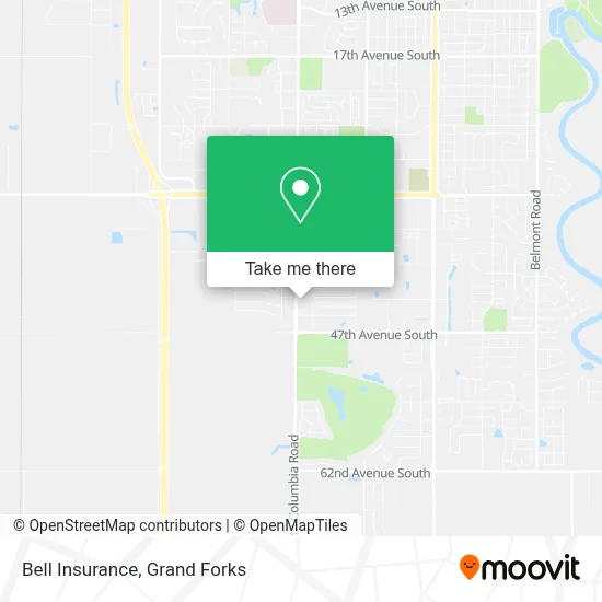 Bell Insurance map