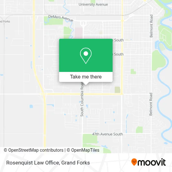 Rosenquist Law Office map