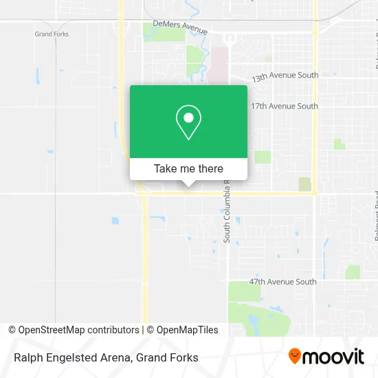 Ralph Engelsted Arena map