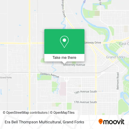 Era Bell Thompson Multicultural map