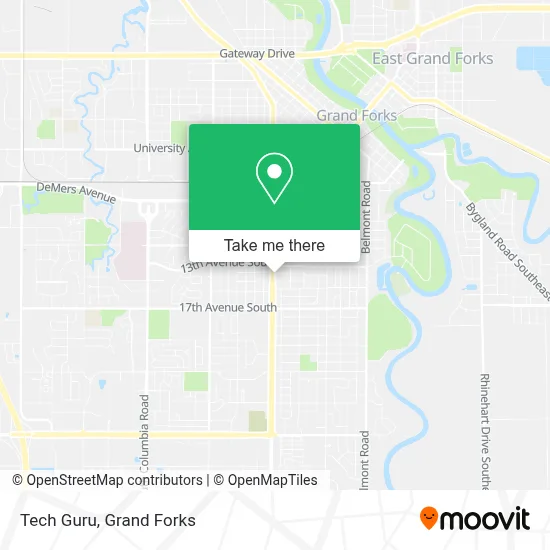 Tech Guru map
