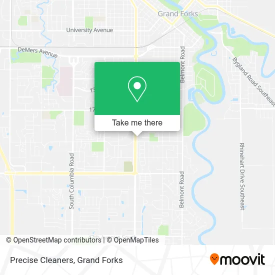 Precise Cleaners map