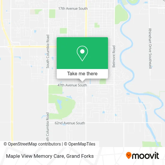 Maple View Memory Care map