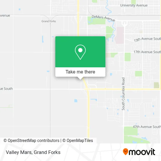 Valley Mars map