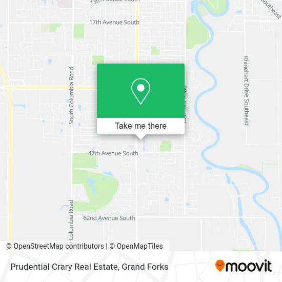 Prudential Crary Real Estate map