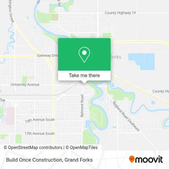 Build Once Construction map