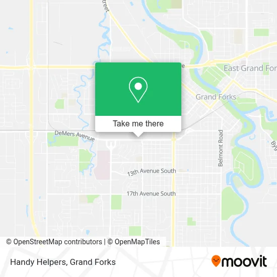 Handy Helpers map