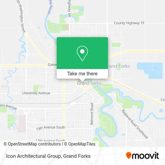 Icon Architectural Group map