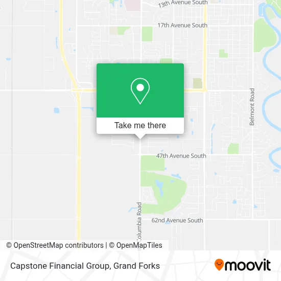 Capstone Financial Group map