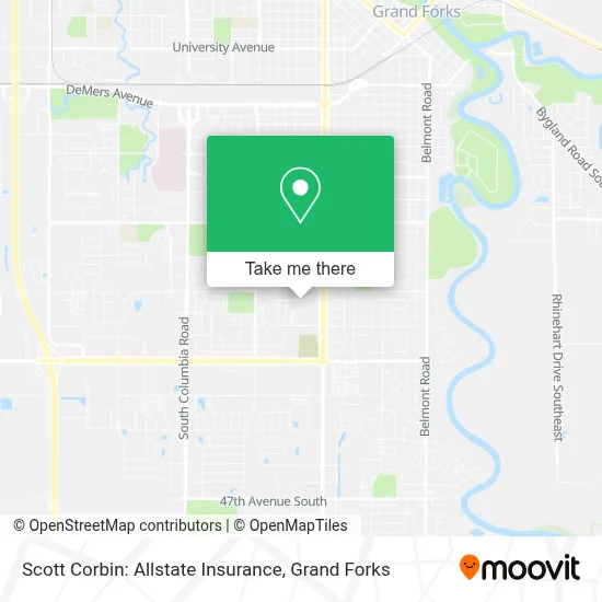 Scott Corbin: Allstate Insurance map