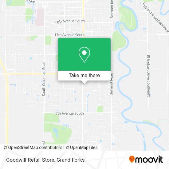 Goodwill Retail Store map