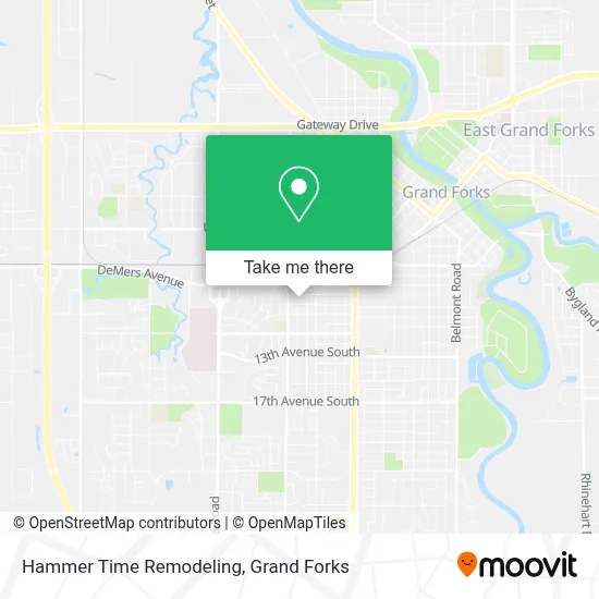 Hammer Time Remodeling map