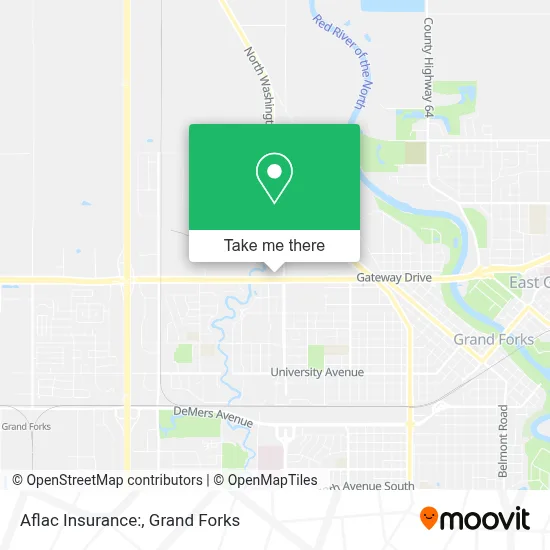 Aflac Insurance: map