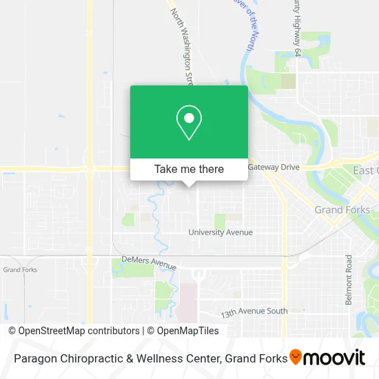Paragon Chiropractic & Wellness Center map