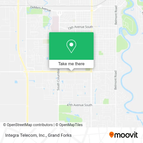 Integra Telecom, Inc. map