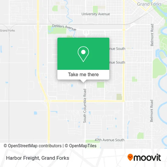 Harbor Freight map