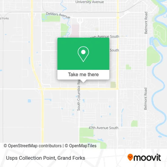 Usps Collection Point map