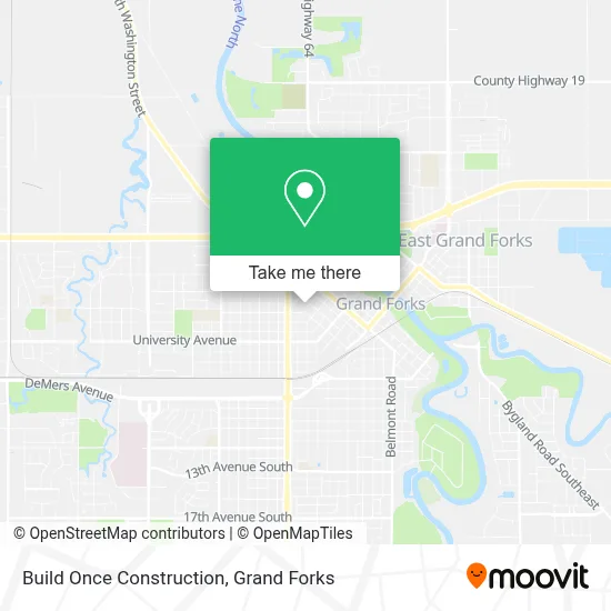 Build Once Construction map