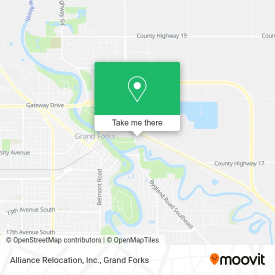 Alliance Relocation, Inc. map