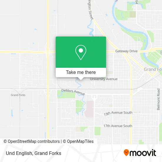 Und English map